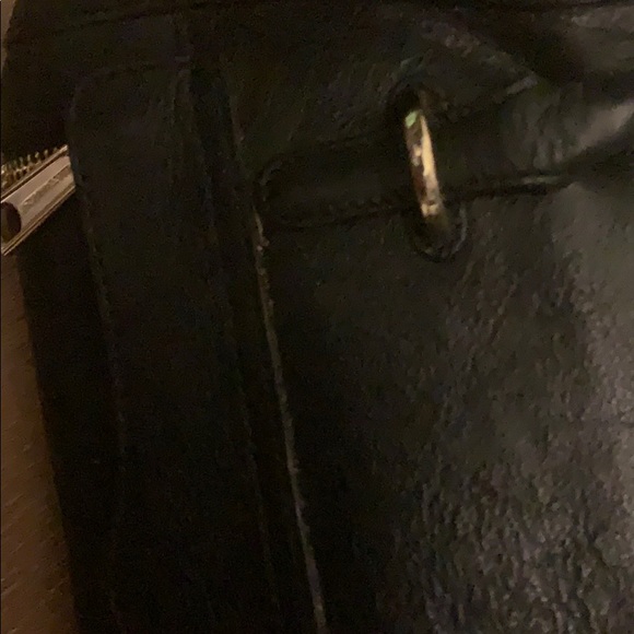 COPY - Rebecca Minkoff Black Leather Bag & Gold H… - Picture 9 of 13